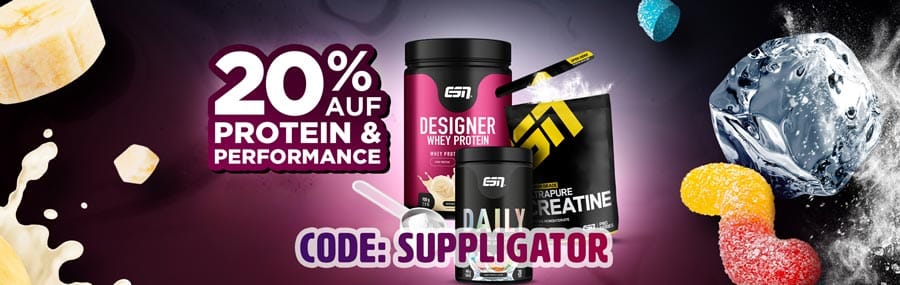 20% Rabatt auf ESN Proteine & Performance