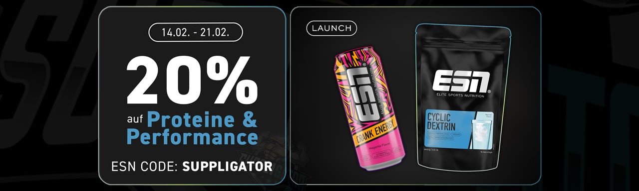20% auf Proteine und Performance bei ESN Love to Perform Aktion