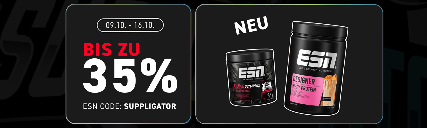 Bis zu 35% Rabatt bei ESN Olympia Week und Launch neuer Limiteds