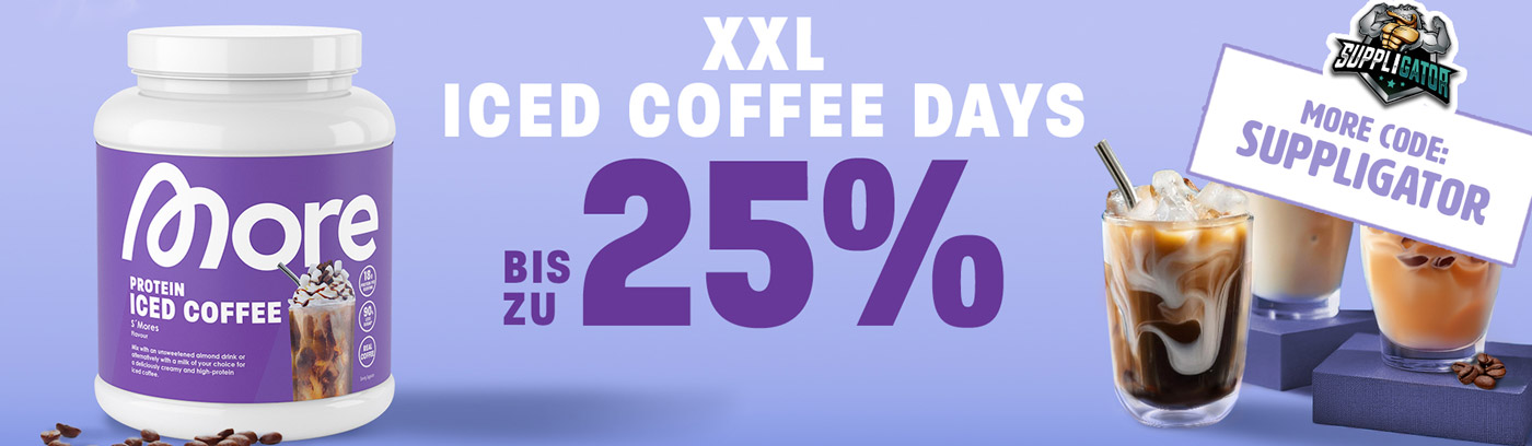 Spare bis zu 25% Rabatt bei More Protein Iced Coffee Aktion