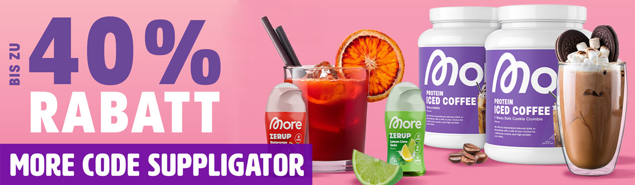 20% auf alles bei More + Zerup im Staffelrabatt mit bis zu 40%