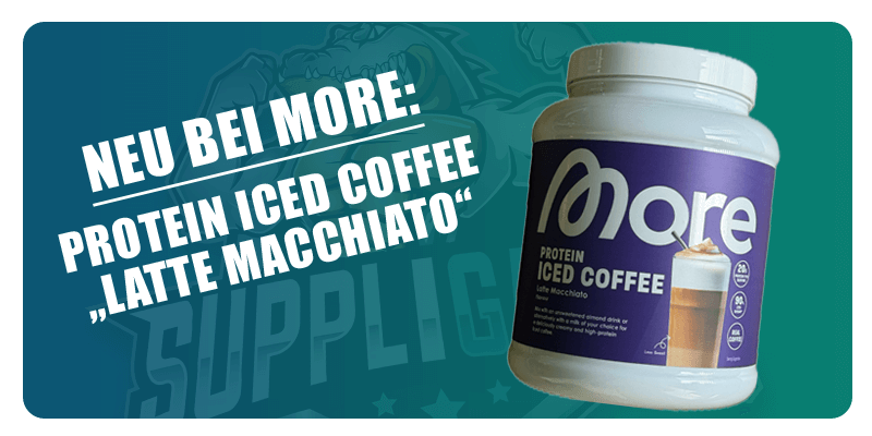 Protein Iced Coffee Latte Macchiato – Neu bei More!