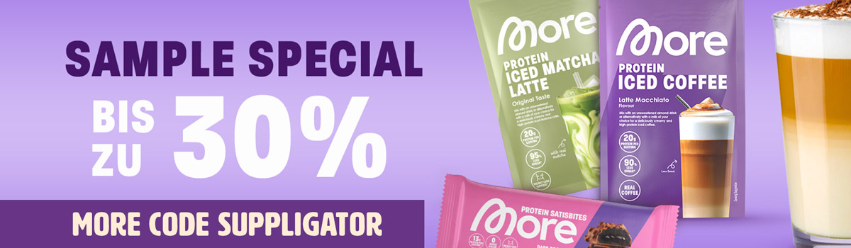 Bis zu 30% bei More Probenaktion mit Launch neuer Proben