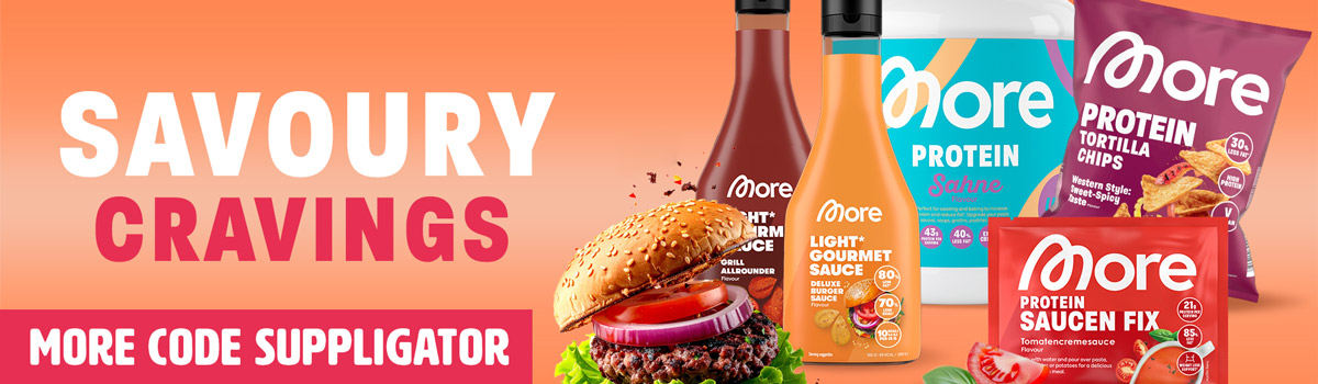 20% auf Light Food bei More mit Release des neuen Protein Saucen Fix