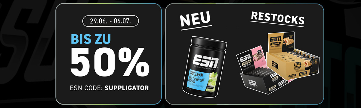ESN WEEK 2025 mit bis zu 50% Rabatt