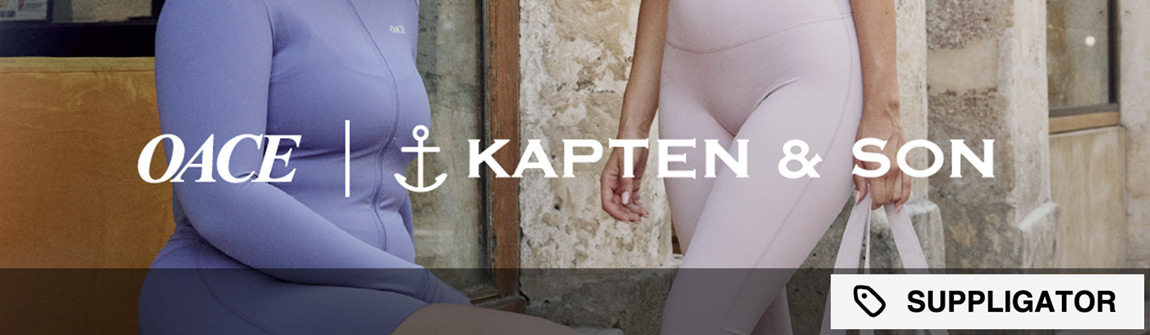 OACE x Kapten & Son – Kooperation mit Launch einer Gymbag
