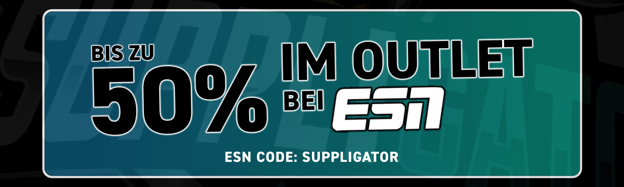 Bis zu 50% Rabatt im grossen ESN Outlet Sale