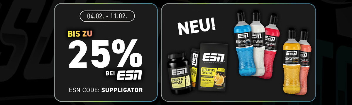 Bis zu 25% bei ESN Performance und Vitalstoffaktion