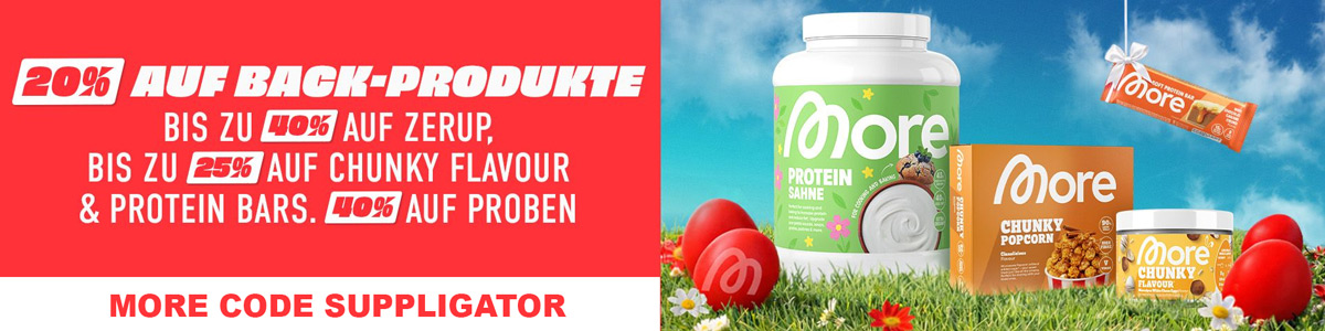 More Osteraktion mit bis zu 40% Rabatt und vielen Specials