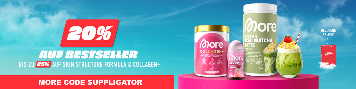 More Bestseller Aktion mit bis zu 40% Rabatt + viele neue Launches