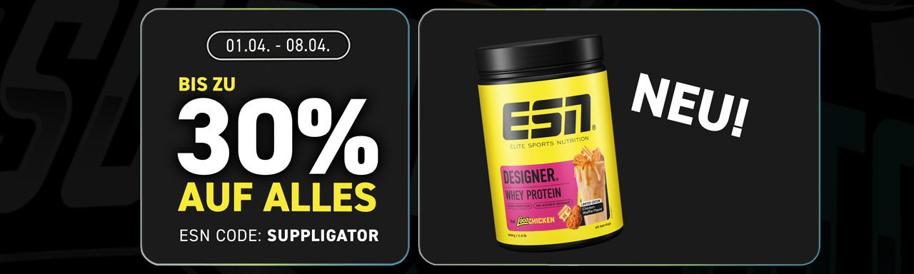 Bis zu 30% bei ESN + Start der ESN x Loco Chicken Kooperation