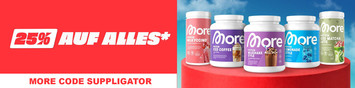 25% auf alles bei More mit vielen Launches und Restocks