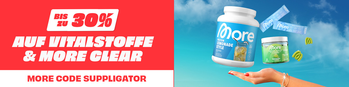 More Summer Glow-Up mit bis zu 30% Rabatt und More Vorpacklink