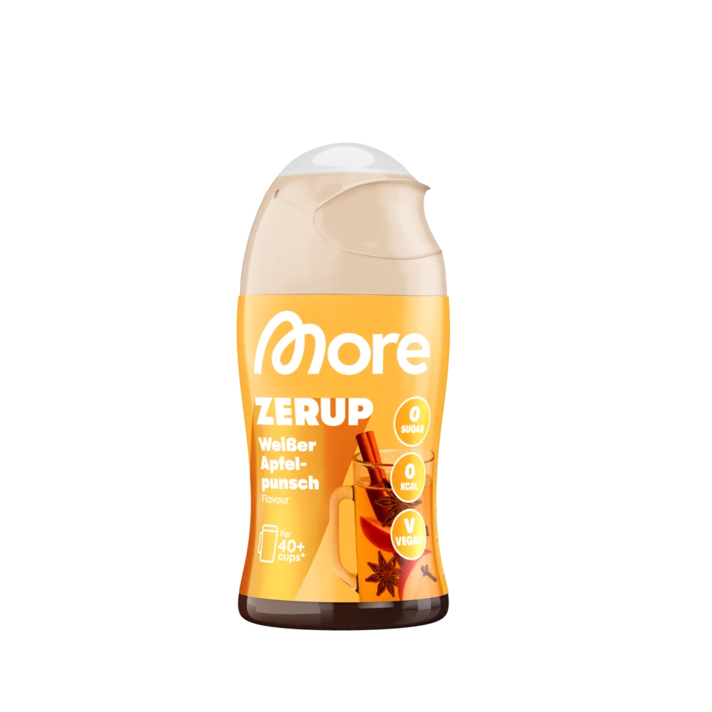 More Zerup - Zero Sirup Weisser Apfelpunsch