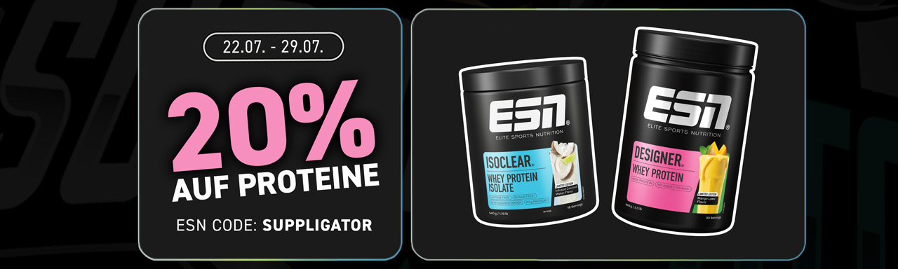 20% auf Proteine bei ESN
