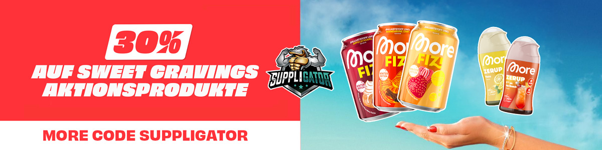 More Sweet Cravings Aktion mit bis zu 30% Rabatt