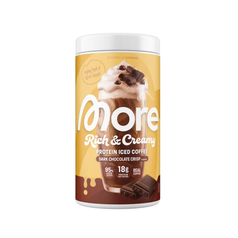 More Rich & Creamy Protein Iced Coffee Dark Chocolate Crisp