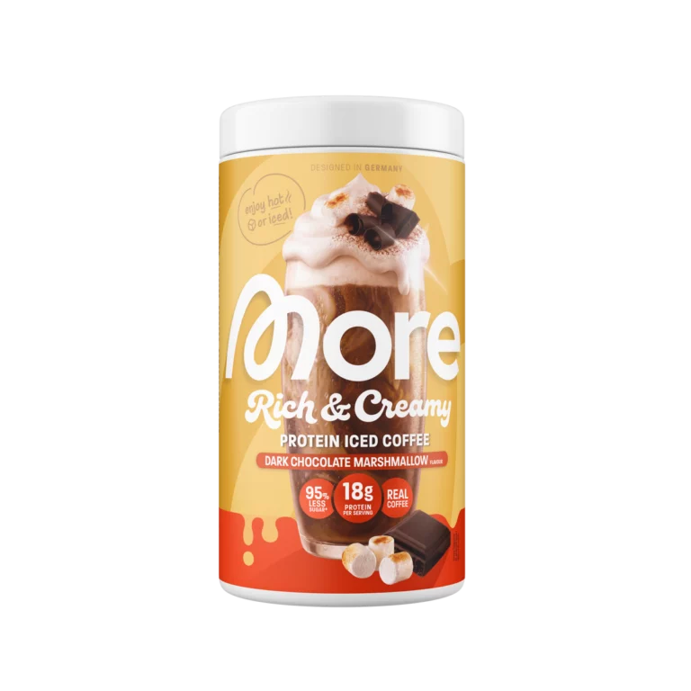 More Rich & Creamy Protein Iced Coffee Dark Chocolate Marshmallow